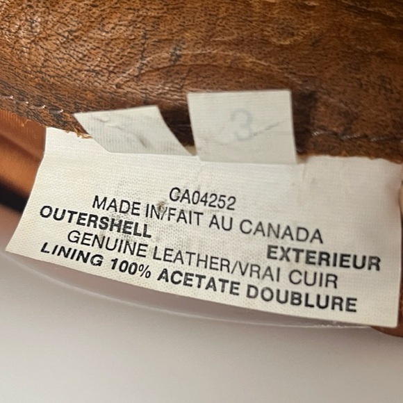 VTG The Leather Ranch le Ranch du Cuir Suede Jacket Colorblock Belted Neutral - Picture 8 of 12